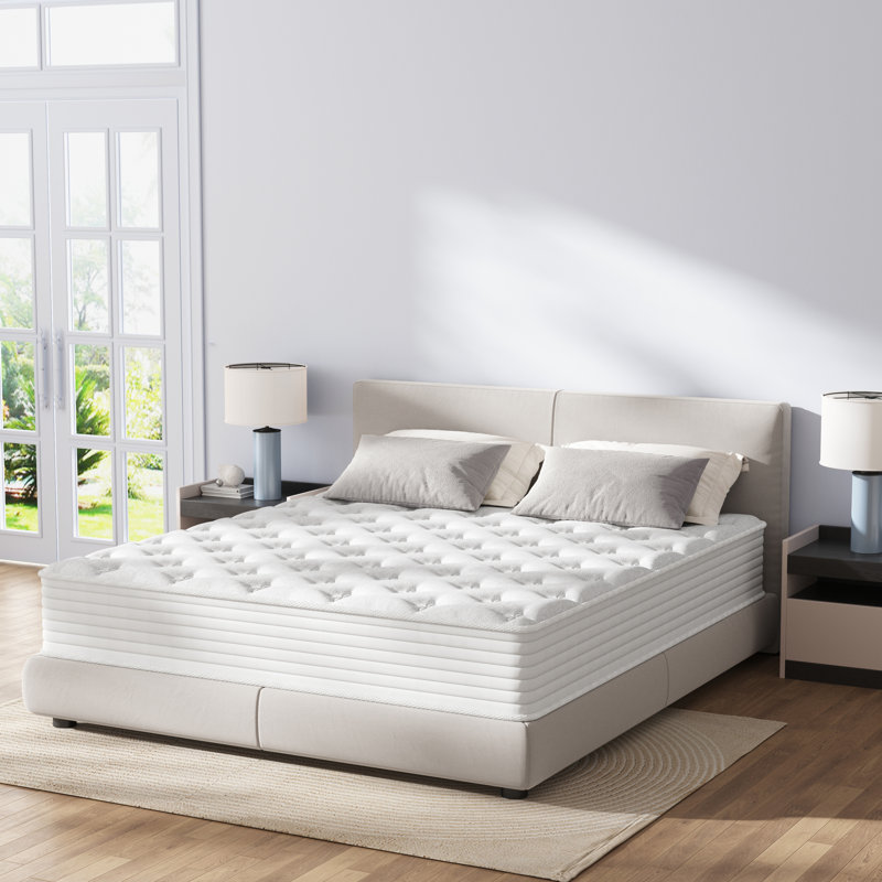 32cm Pillow Top Memory Foam Pocket Sprung 4000 Mattress, Small Double (4')