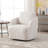 Upholstered Swivel Barrel Chair-90804076