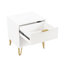 Ensemble de chambre à coucher moderne avec commode et table de chevet 2 pièces Dumbo-1815373842