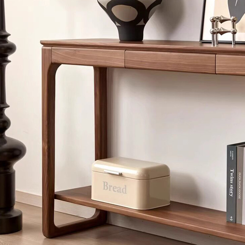 Console de style japonais simple et moderne, H 31,5 po x l 55,1 po x P 13,8 po