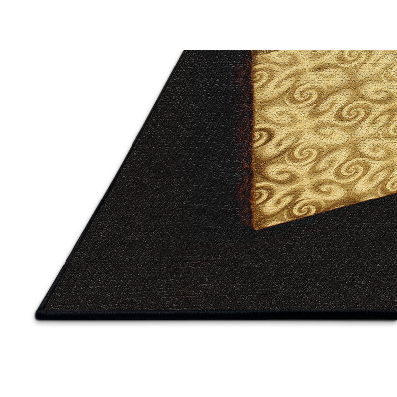 Tapis cadeau gold area, Rectangle 3 pi x 5 pi