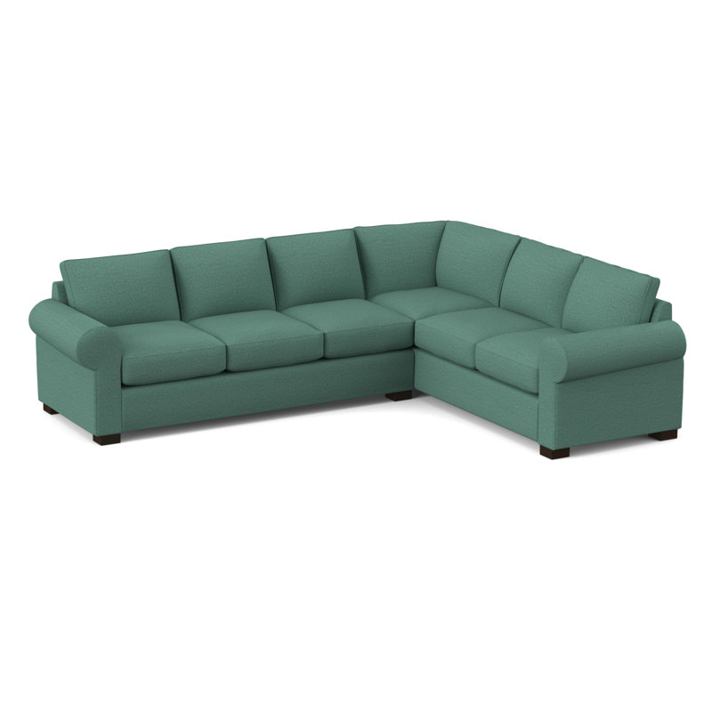 Canapé modulaire de 119 po de largeur, Bleu marine Saylor