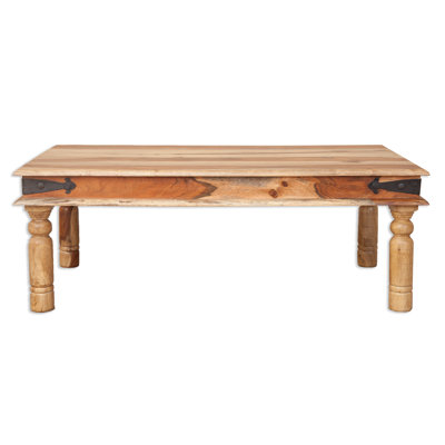 Belcher Solid Wood Four Leg Coffee Table