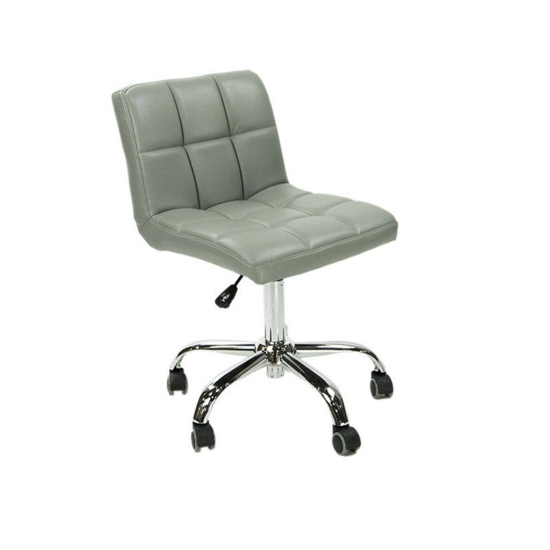 Chaise de travail réglable en hauteur Estephanie, gris