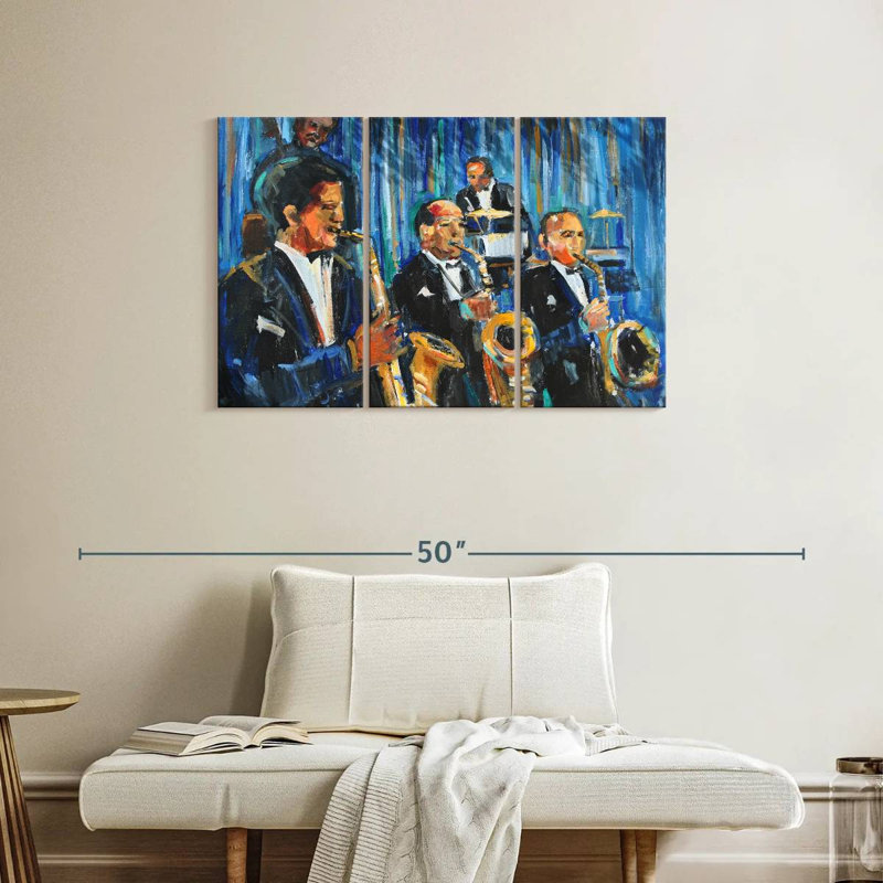 Abarca Horn Section, 24" H x 38" W