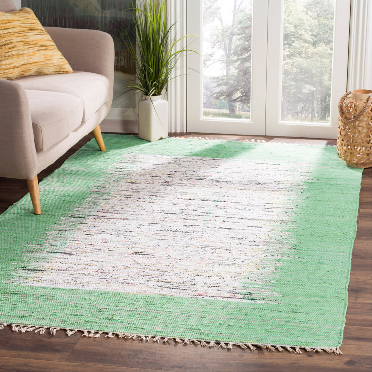 Parikh Hand Woven Cotton Abstract Rug