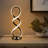 15.7X5” Bedside Lamp Spiral Table Lamp