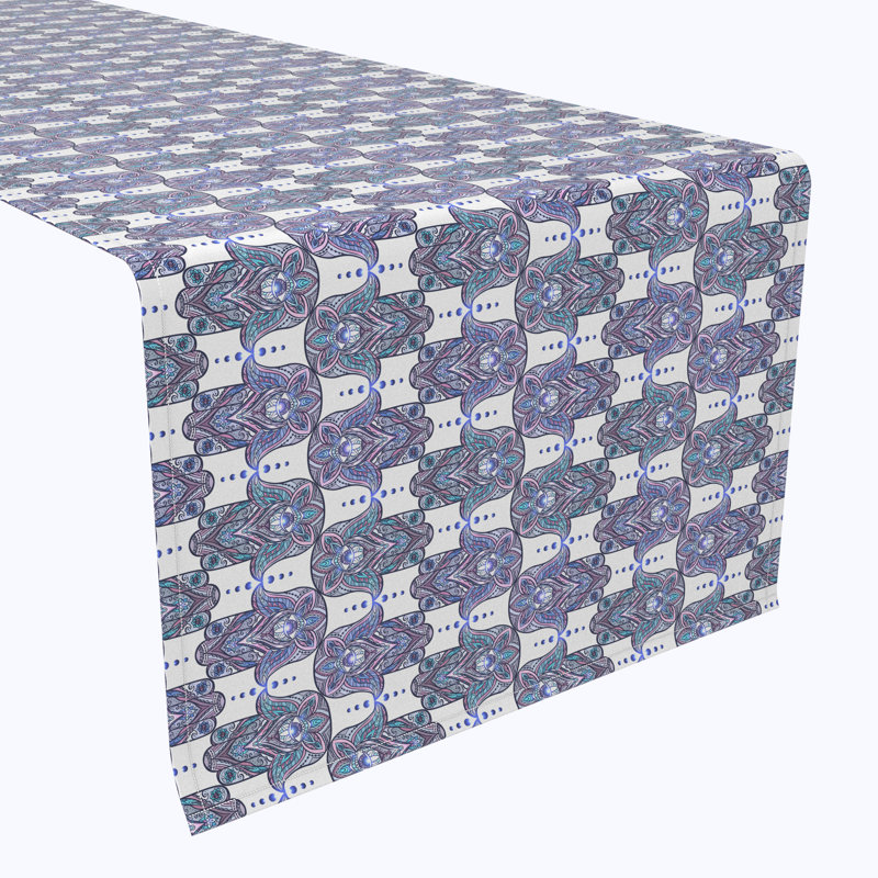 Geometric Table Runner, 108" x 14"