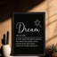 «Black Dream Vintage», art mural incarnant l'espoir et les conseils-1484558995