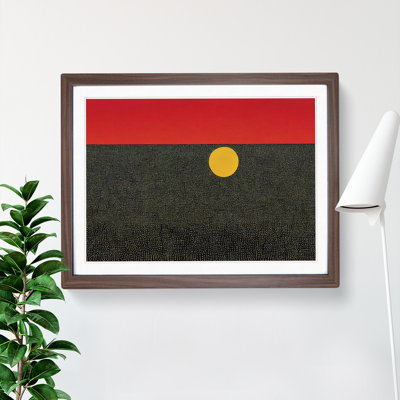 Abstract Sunset Sun Vol.9 - Single Picture Frame Print