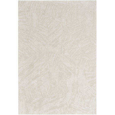 Indoor Ivory Modern Abstract Rug
