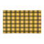 Tapis jaune à carreaux-53649886
