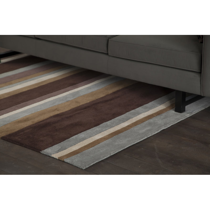 Tapis vert / jaune / brun Ates, Rectangle 2 pi x 3 pi