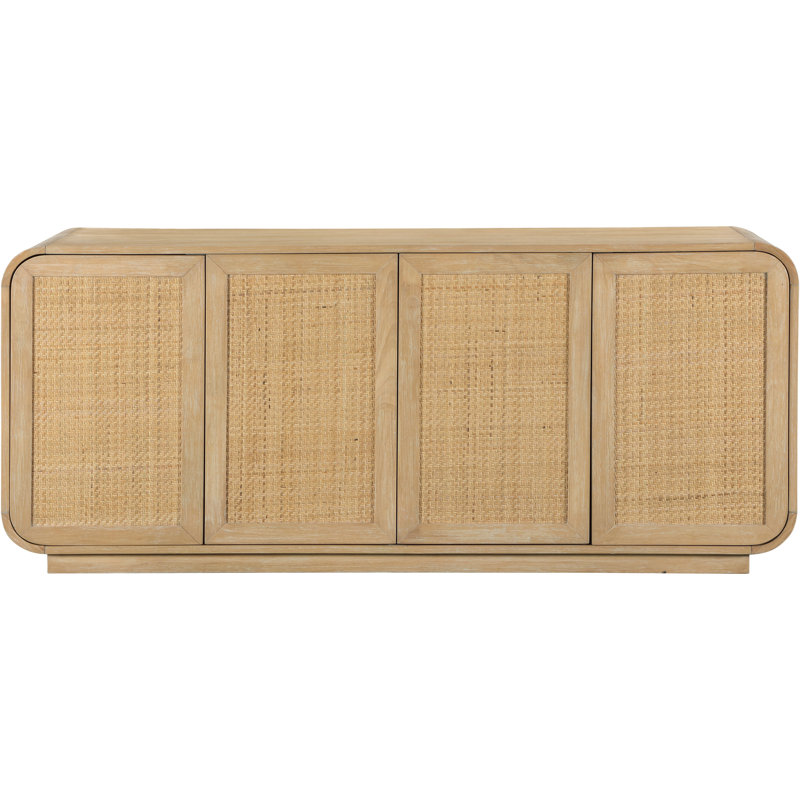 Buffet / bois d'hévéa Burta