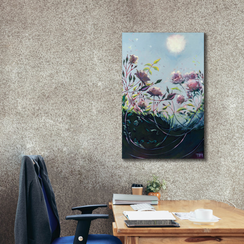 "Deep communication" par Lisa Timmerman, H 40 po x l 26 po x P 1,5 po