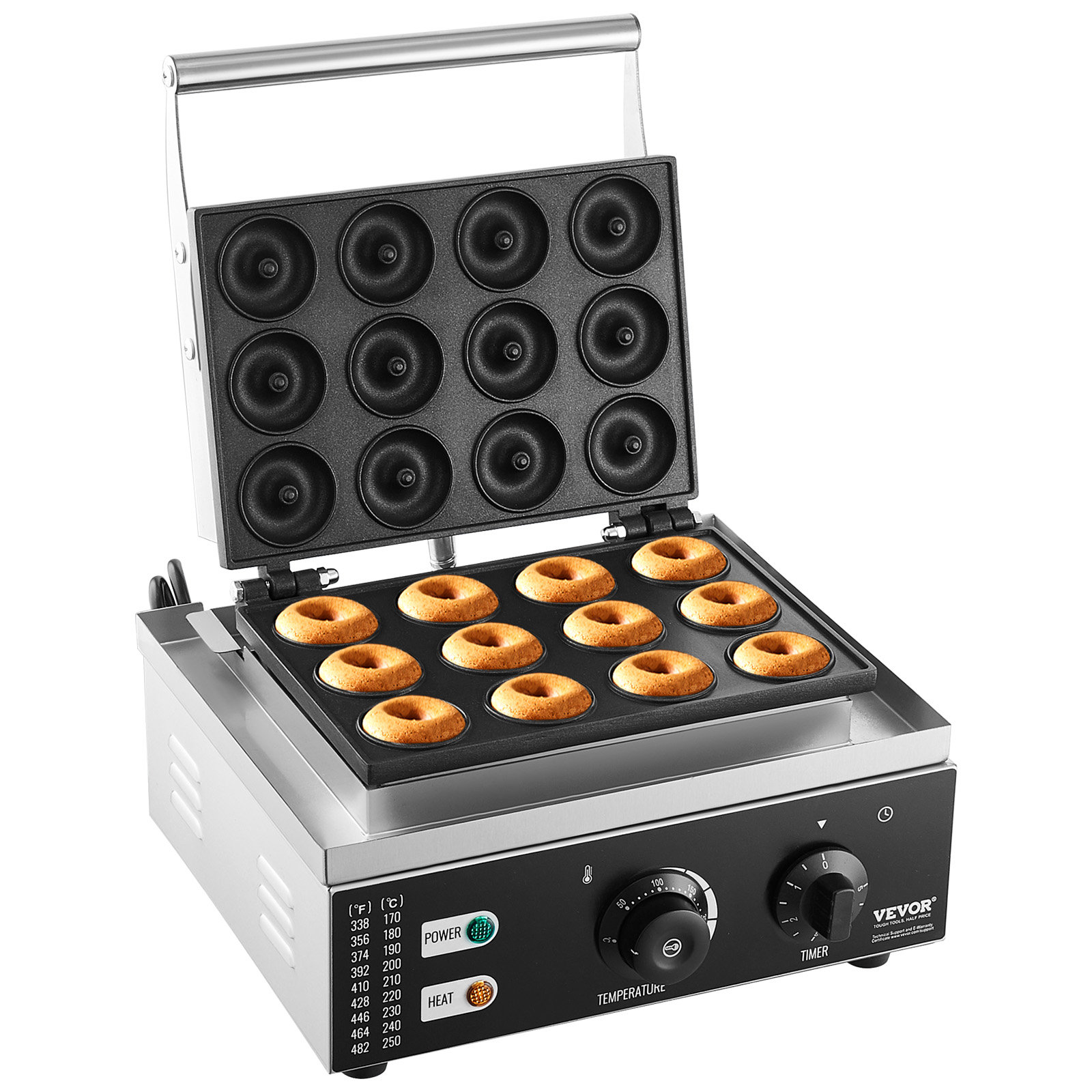 VEVOR Electric Donut Maker, 1550W Commercial Doughnut Machine | Wayfair