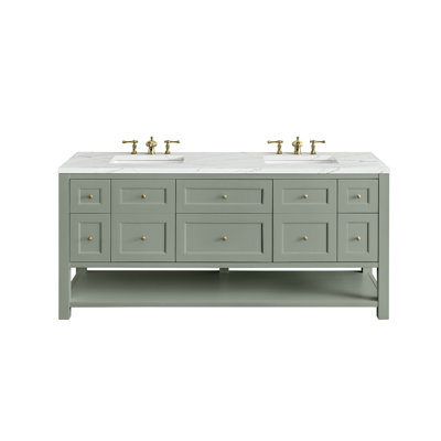 Breckenridge 72'' W Double Vanity