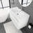 36'' Single Bathroom Vanity with Resin Top-494276974