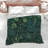 Lush Green Foliage Pattern Comforter-129134823
