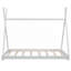 Lit plateforme simple avec structure triangulaire-529415926