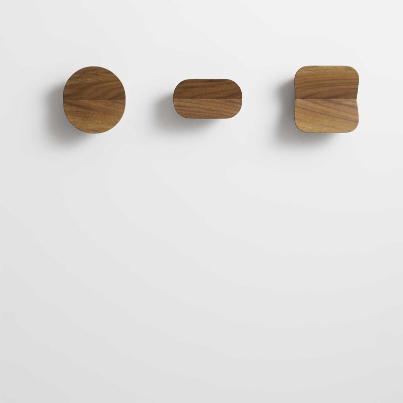 Uphold Wall Hook, Walnut