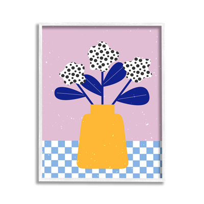 AbstractDottedFlowersGicleeArtbyMelissaWang
