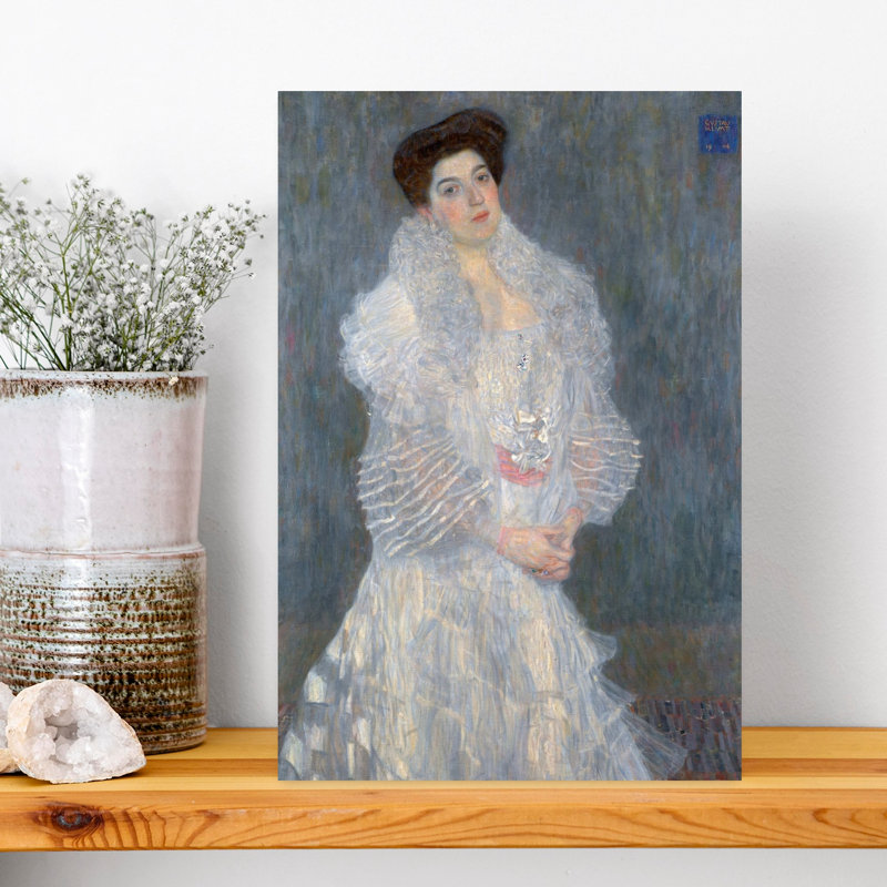 Portrait Of Hermine Gallia 1904 Abstract Contemporary City Portrait Wall Art Print, 45.72cm H x 30.48cm W