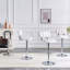 Ensemble de 2 tabourets de bar à hauteur réglable revêtus de similicuir avec base et repose-pieds, tabourets de confort modernes pour îlot de cuisine, bar personnel, salon-2129877657