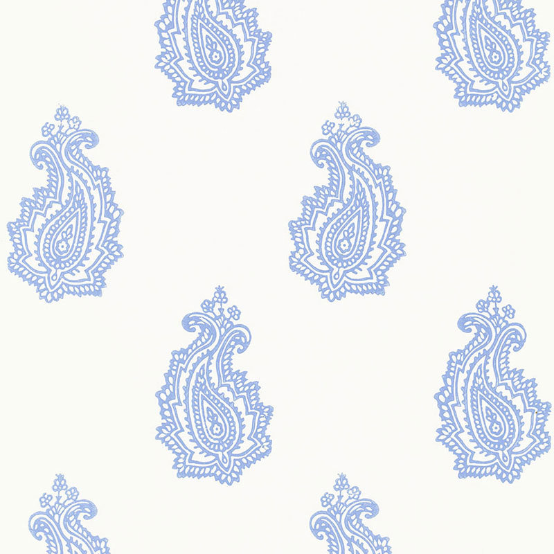 Madras Paisley Wallpaper, Delft