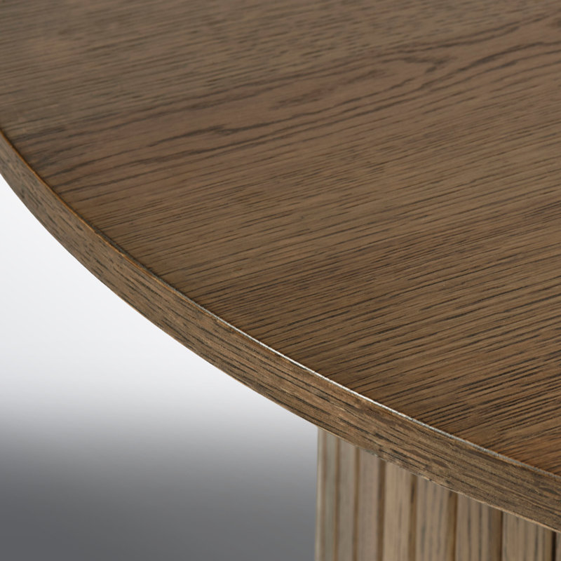 Table basse Iris, Chêne fumé