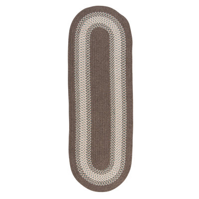 Tapis réversible en mélange de laine Serafin - écorce