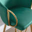 Tabourets Dardar, avec repose-pieds chromé et base / tabouret simple à pieds dorés-1566390700-1565178661