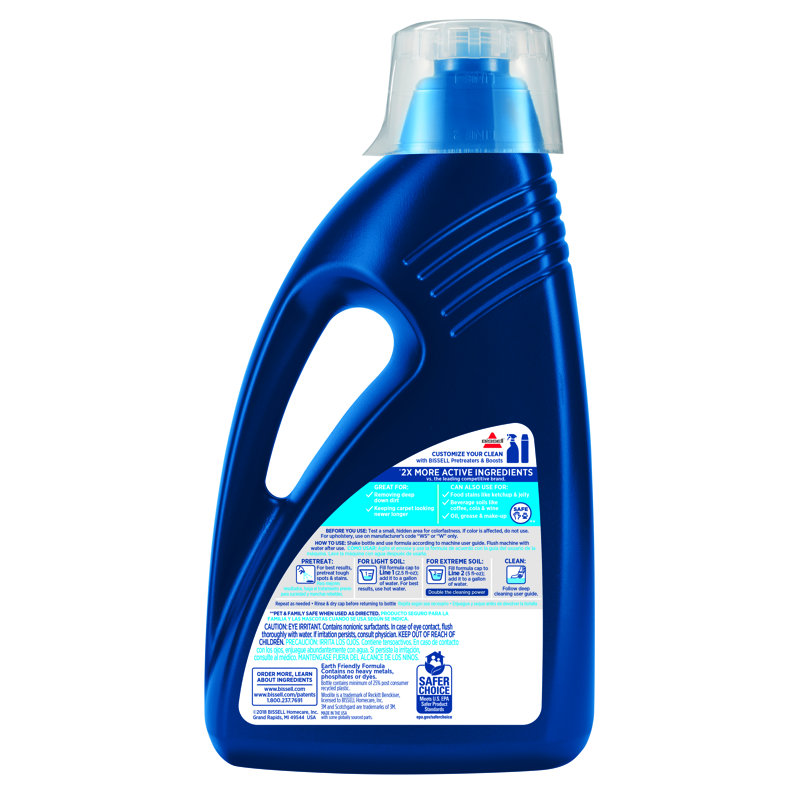 BISSELL Clean + Protect Carpet Cleaning Formula 60 oz