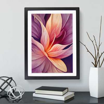 Abstract Flower No.4 - Framed Print