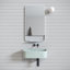 Miroir de coin avec tablette Rey Radius-47499200