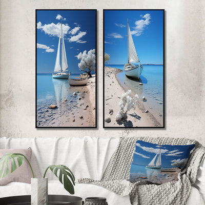 " Boat Elegance Minimalism " 2 - Pieces