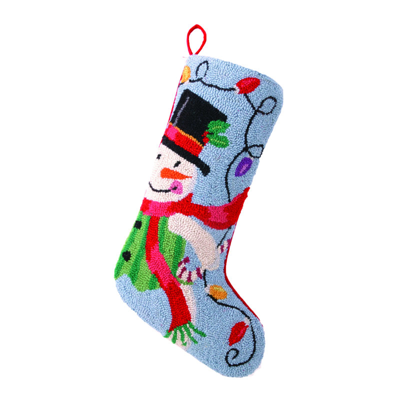 Chaussette de Noël Snowman