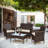 Julus Shena 4 Person Patio Outdoor Seating Group with Cushions-1551116331-1594046058