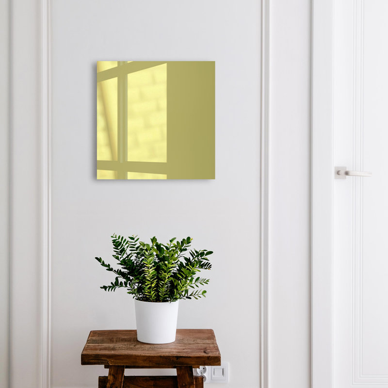 Metal Decorative Trunk, Olive Green