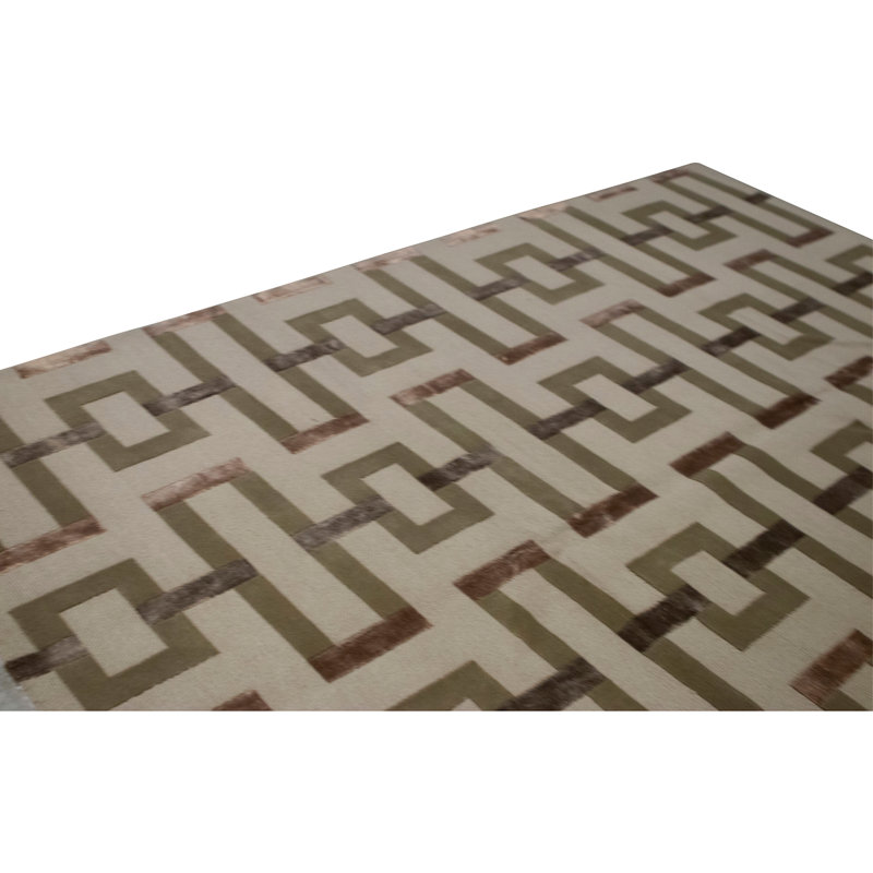 Hand Knotted Area Rug in Cashmere