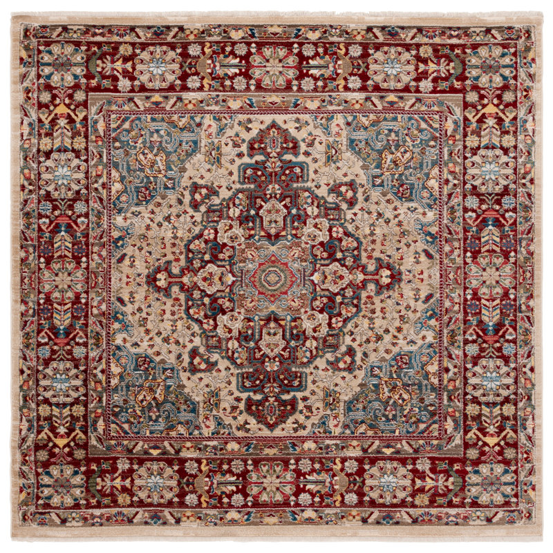 Tapis performance oriental Kurtz, Square 6'7"