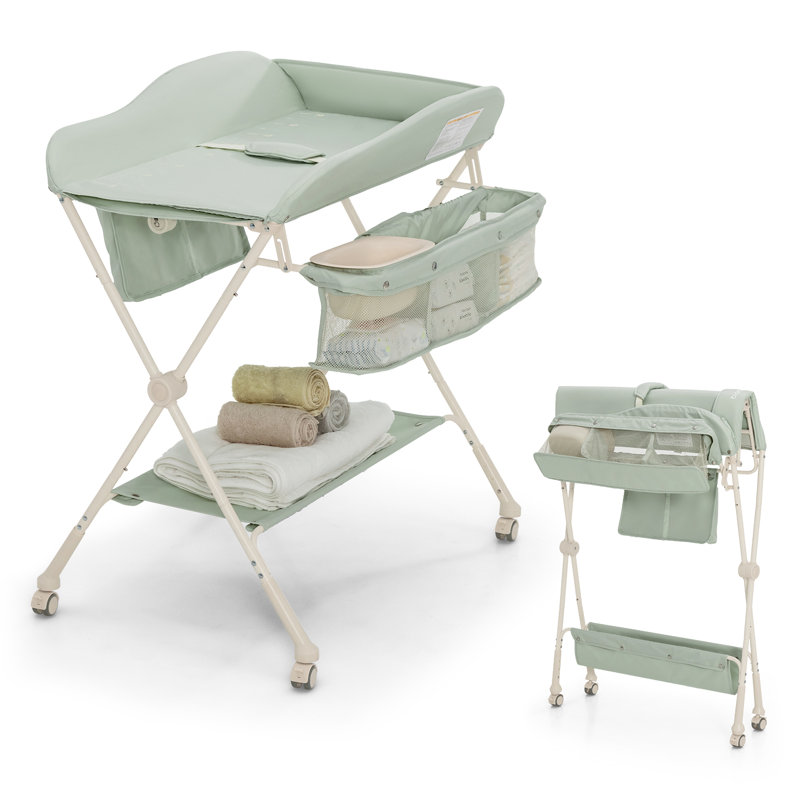 Croteau Changing Table, Green