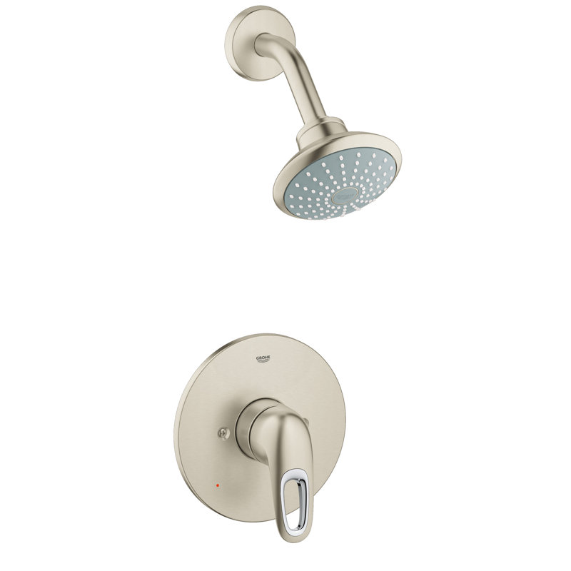 Eurostyle Shower Faucet, Brushed Nickel Infinity