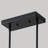 4-light Farmhouse Linear Kitchen Island Light