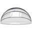 Pool Dome 559x275 cm