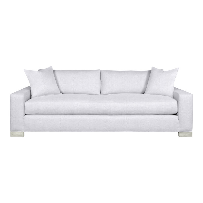 Claremont Upholstered 83.5'' Sleeper Sofa, Wrenn, Navada Snow
