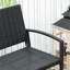 Roxane 2 Seater Poly Rattan Garden Bench All Weather for Patio-57359725