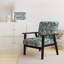 Fauteuil d'appoint en velours Minimalist