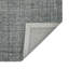 Tapis gris en laine tissé à la main Bakstran-1416399904