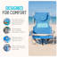 Chaise de plage inclinable -794331218